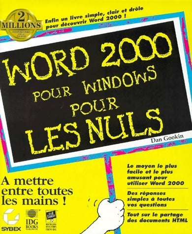 Livrenpoche : Word 2000 pour Windows pour les nuls - Dan Gookin - Livre