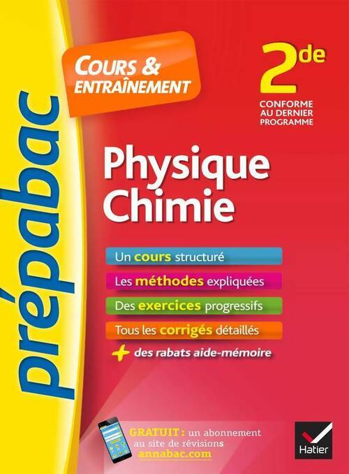 Livrenpoche : Physique-chimie Seconde. Cours & entraînement - Jacques Royer - Livre