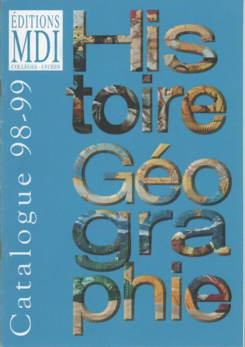 Livrenpoche : Histoire géographie catalogue 98-99 - Collectif - Livre