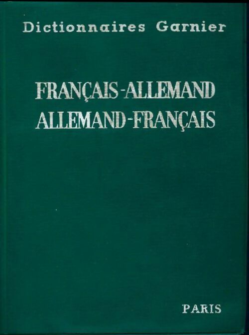 Dictionnaire allemand-français et français-allemand - Karl Rotteck -  Dictionnaire - Livre