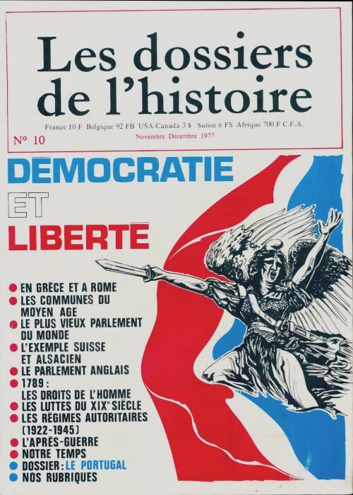 Livrenpoche : Les dossiers de l'histoire n°10 : Démocratie et liberté - Collectif - Livre