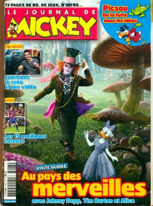 Livrenpoche : Le journal de Mickey n°3013 :  - Collectif - Livre