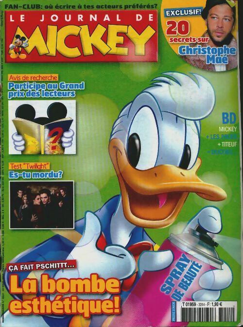 Livrenpoche : Le journal de Mickey n°3014 : La bombe esthétique - Collectif - Livre