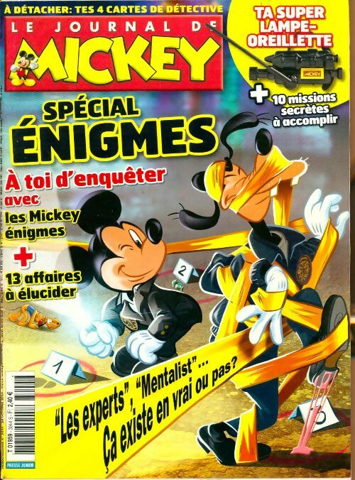 Livrenpoche : Le journal de Mickey n°3044 : Spécial énigmes - Collectif - Livre