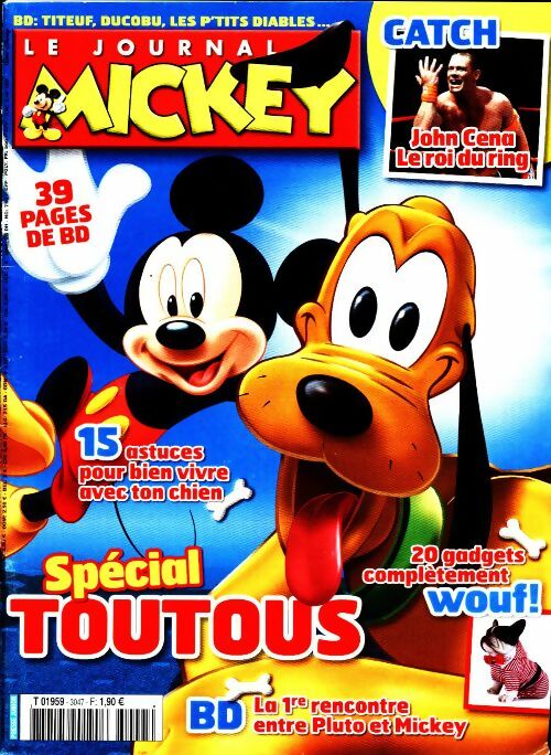 Livrenpoche : Le journal de Mickey n°3047 : Spécial toutous - Collectif - Livre