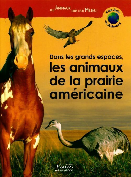 Livrenpoche : Dans les grands espaces, les animaux de la prairie américaine - Collectif - Livre