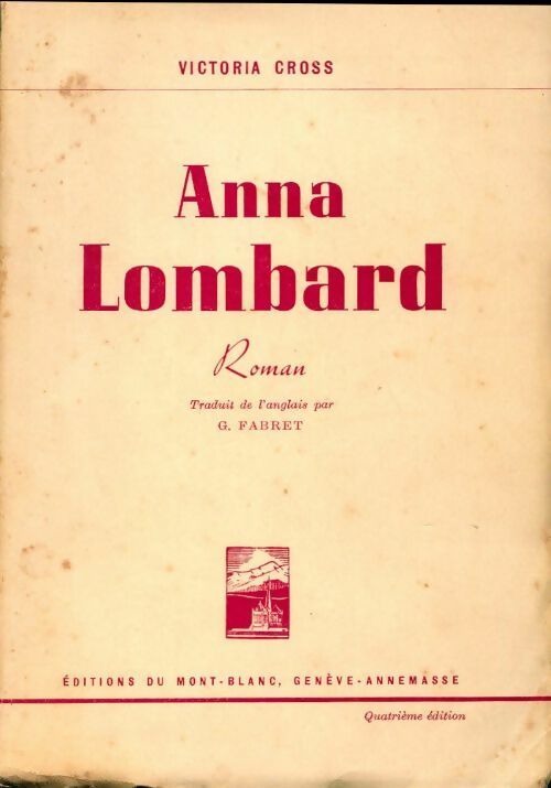 Livrenpoche : Anna Lombard - Victoria Cross - Livre