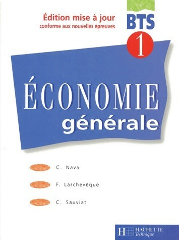 Livrenpoche : Économie générale BTS 1 - Frédéric Larchevêque - Livre