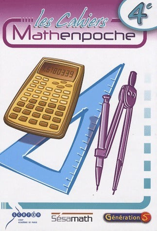Les cahiers mathenpoche 4e - Sésamath - Livre