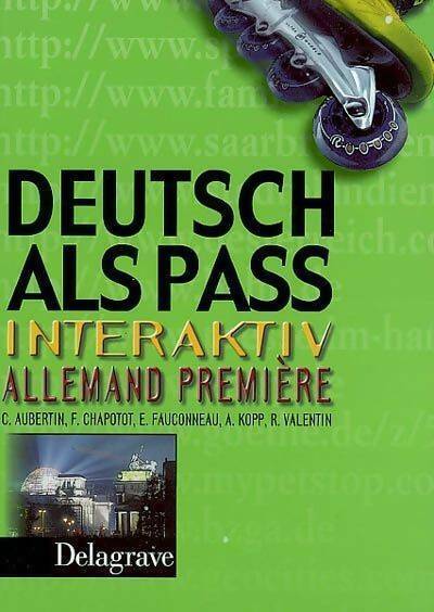 Livrenpoche : Deutsch als pass interaktiv Allemand première - Claude Aubertin - Livre