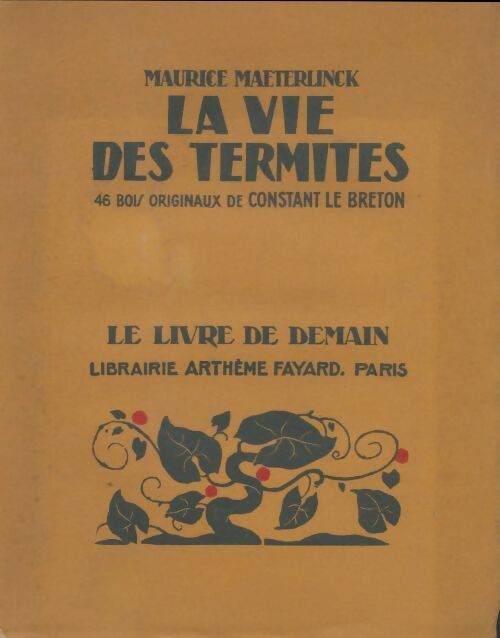 Livrenpoche : La vie des termites - Maurice Maeterlinck - Livre