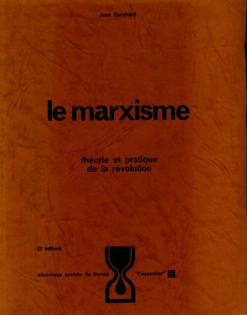 Livrenpoche : Le marxisme - Jean Guichard - Livre