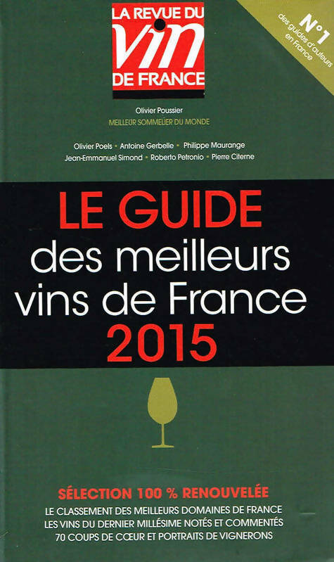 Livrenpoche : Le guide des meilleurs vins de France 2015 - Collectif - Livre