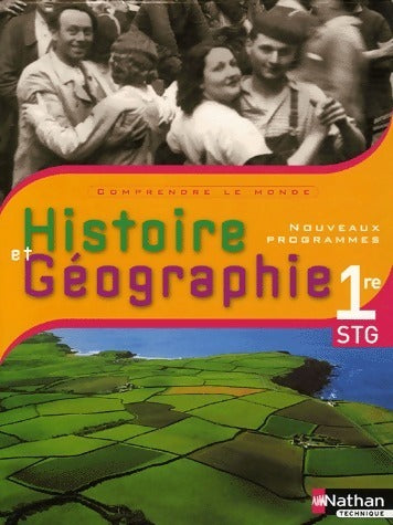 Livrenpoche : Histoire et géographique 1ère STG - Edith Bomati - Livre