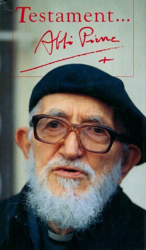 Livrenpoche : Testament - Abbé Pierre - Livre