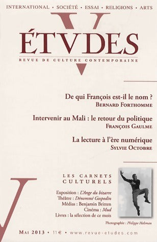 Livrenpoche : Etudes n°4185 - Collectif - Livre