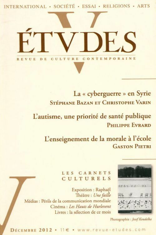Livrenpoche : Études n°4176 - Collectif - Livre