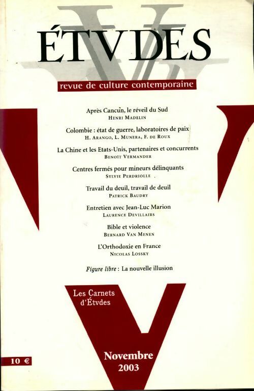 Livrenpoche : Etudes n°399-5 - Collectif - Livre