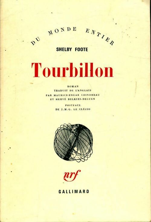 Tourbillon - Shelby Foote -  Du monde entier - Livre