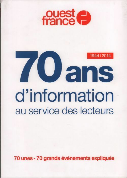 Livrenpoche : 70 ans d'information au service des lecteurs. 1944-2014 - Collectif - Livre