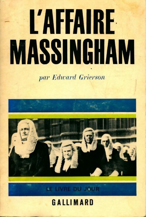 Livrenpoche : L'affaire Massingham - Edwaerd Grierson - Livre