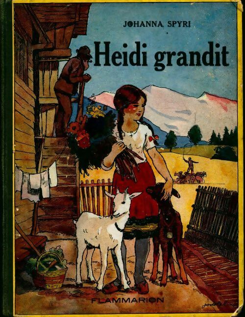 Livrenpoche : Heïdi grandit illustrée en BD - Johanna Spyri - Livre