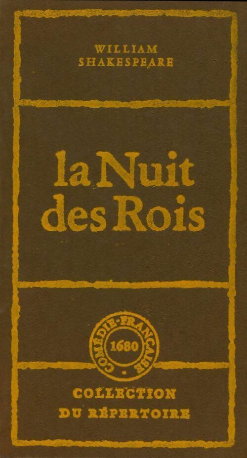 La nuit des rois - William Shakespeare - Livre