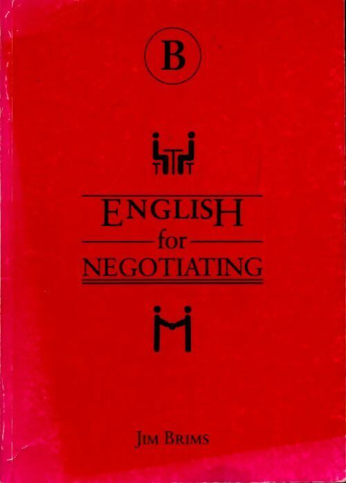 Livrenpoche : English for negitiating B - Jim Brims - Livre