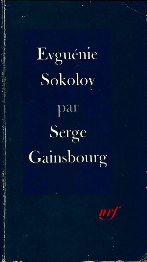 Livrenpoche : Evguenie Sokolov - Serge Gainsbourg - Livre