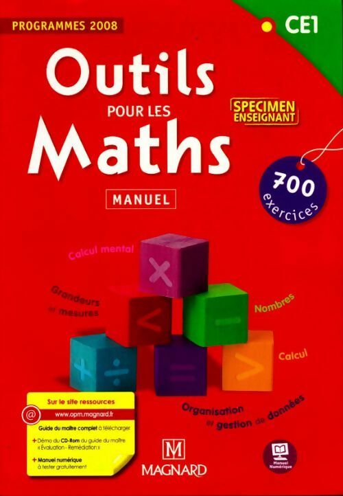 Livrenpoche : Outils pour les maths CE1 - Collectif - Livre