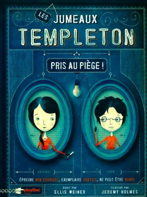 Livrenpoche : Les jumeaux Templeton pris au piège - Ellis Weiner - Livre