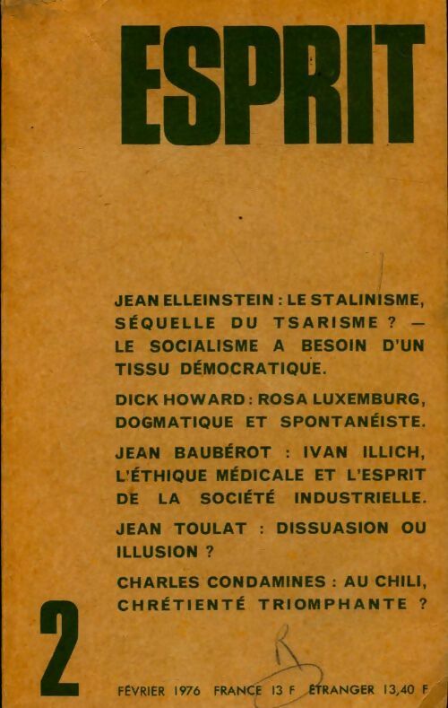 Livrenpoche : Esprit n°2  - Collectif - Livre