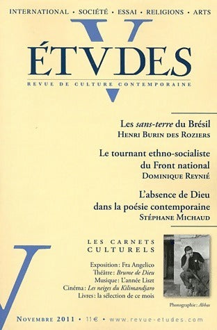 Livrenpoche : Études n°415-5 - Collectif - Livre