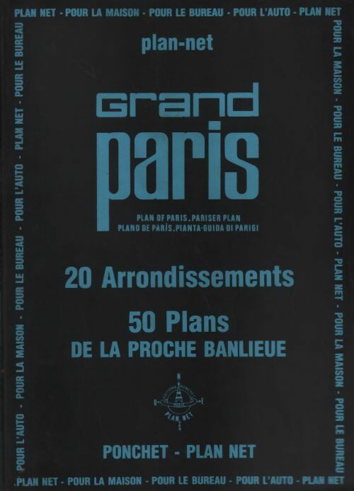 Livrenpoche : Grand Paris. Vingt arrondissements cinquante plans - Collectif - Livre