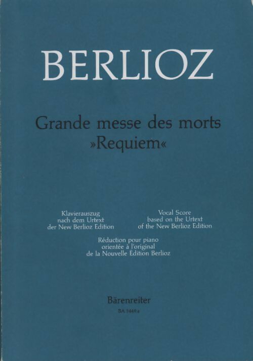 Livrenpoche : Berlioz. Grande messe des morts Requiem - Michael Töpel - Livre