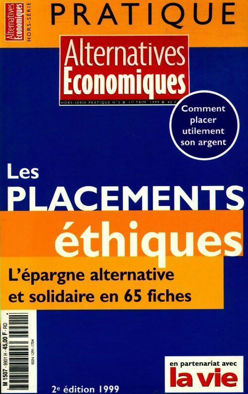 Livrenpoche : Les placements éthiques - Collectif - Livre