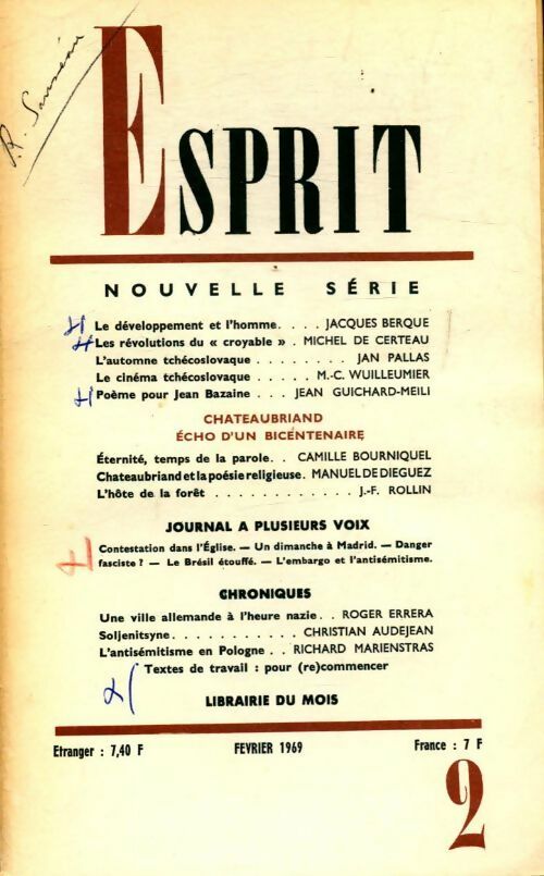 Livrenpoche : Esprit n°378 - Collectif - Livre