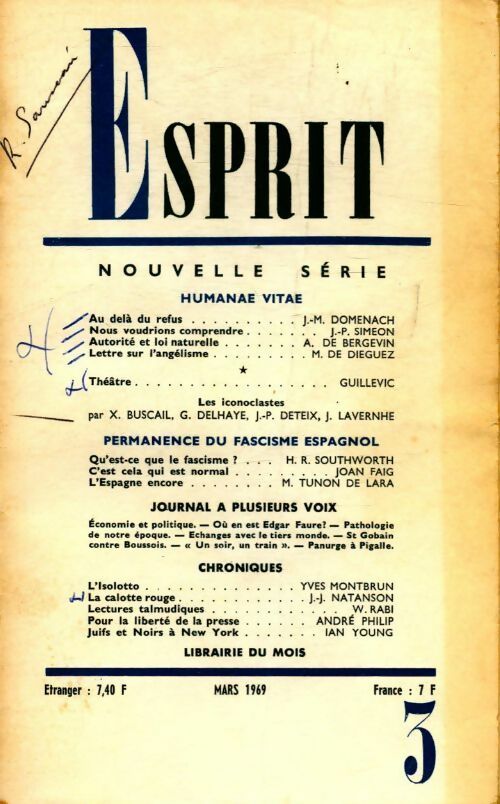 Livrenpoche : Esprit n°379 - Collectif - Livre