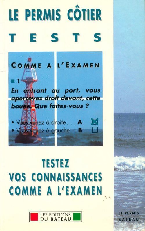 Le permis côtier. Tests - Collectif - Livre