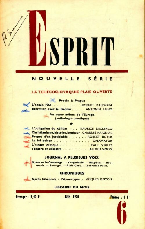 Livrenpoche : Esprit n°393 - Collectif - Livre