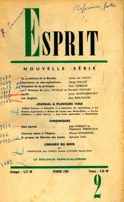 Livrenpoche : Esprit n°281 - Collectif - Livre