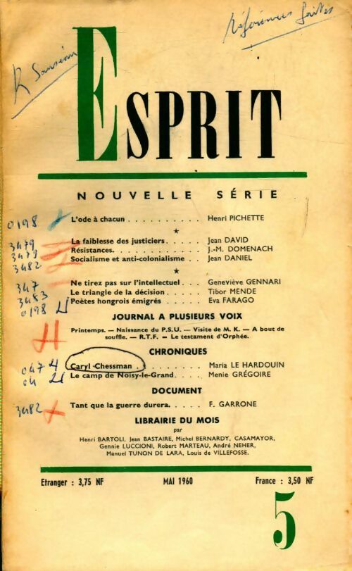 Livrenpoche : Esprit n°284 - Collectif - Livre
