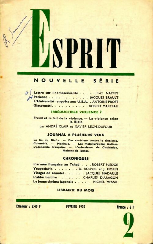 Livrenpoche : Esprit n°389 - Collectif - Livre