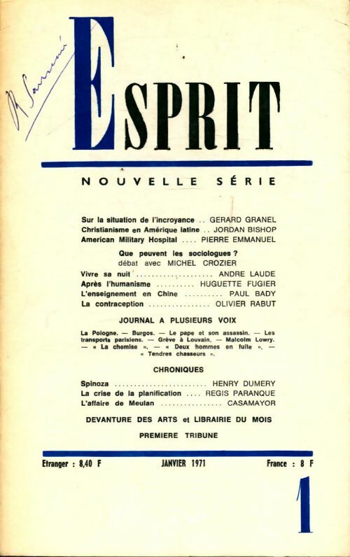 Livrenpoche : Esprit n°399 - Collectif - Livre