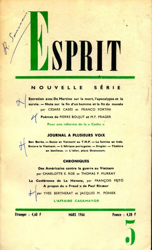 Livrenpoche : Esprit n°347 - Collectif - Livre
