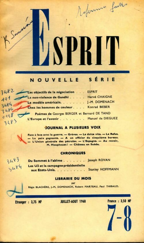 Livrenpoche : Esprit n°286 - Collectif - Livre