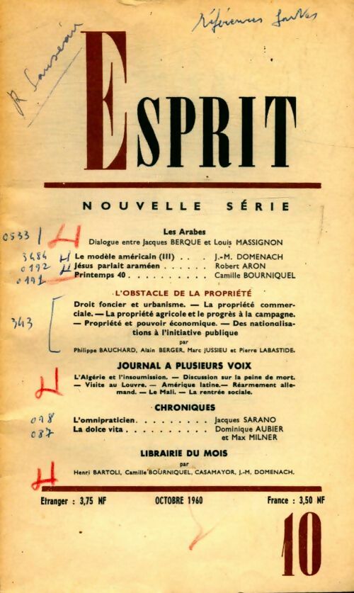 Livrenpoche : Esprit n°288 - Collectif - Livre