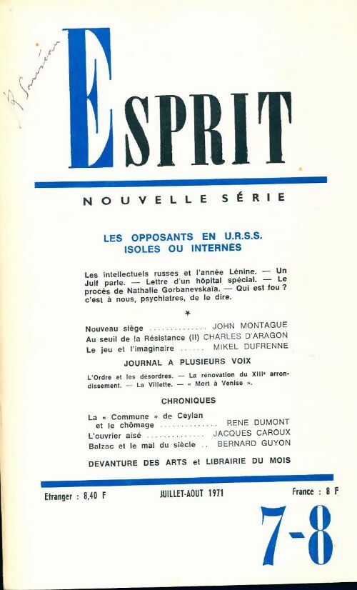 Livrenpoche : Esprit n°405 - Collectif - Livre