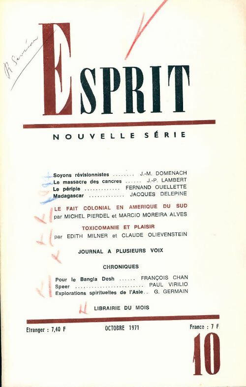 Livrenpoche : Esprit n°407 - Collectif - Livre