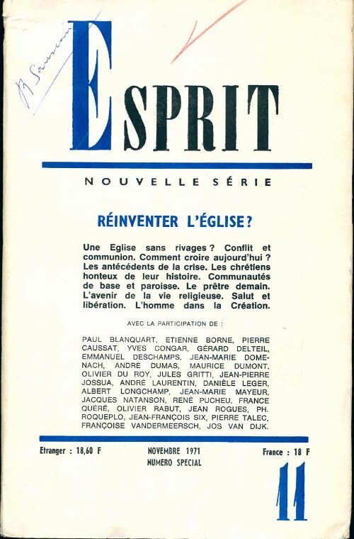 Livrenpoche : Esprit n°408 - Collectif - Livre